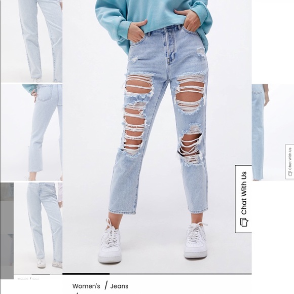 •FREE SHIPPING• Pacsun High Rise Straight Jean (Size 22) •BRAND NEW• - Picture 8 of 8